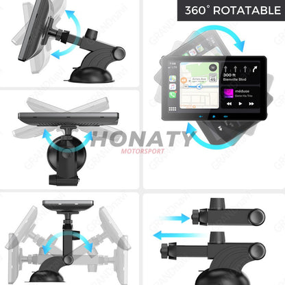 Connected HD display with CarPlay and Android Auto - Honaty - Official Website